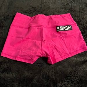 Savage barbell shorts